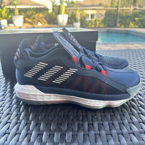 Adidas Dame 6 GCA Team USA Men\'s Basketball Shoes FY0871 Size 7.5 main image 7
